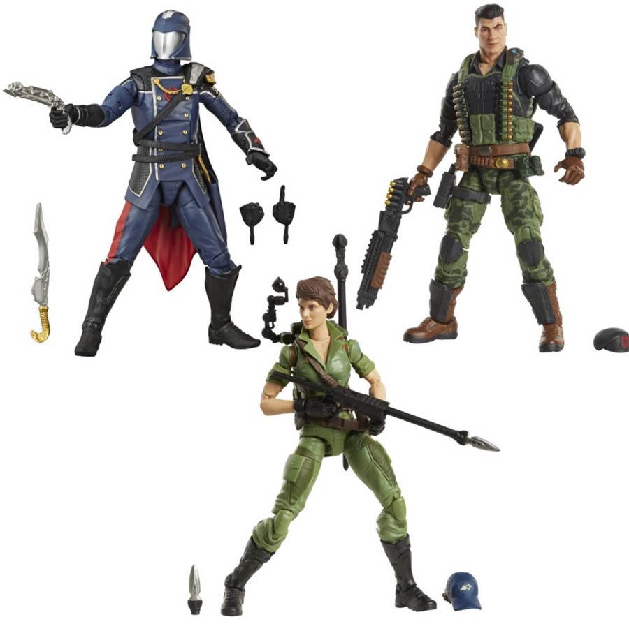 GI Joe 6-Inch Wave 6 Action Figure Assortment Case of 6 Figures