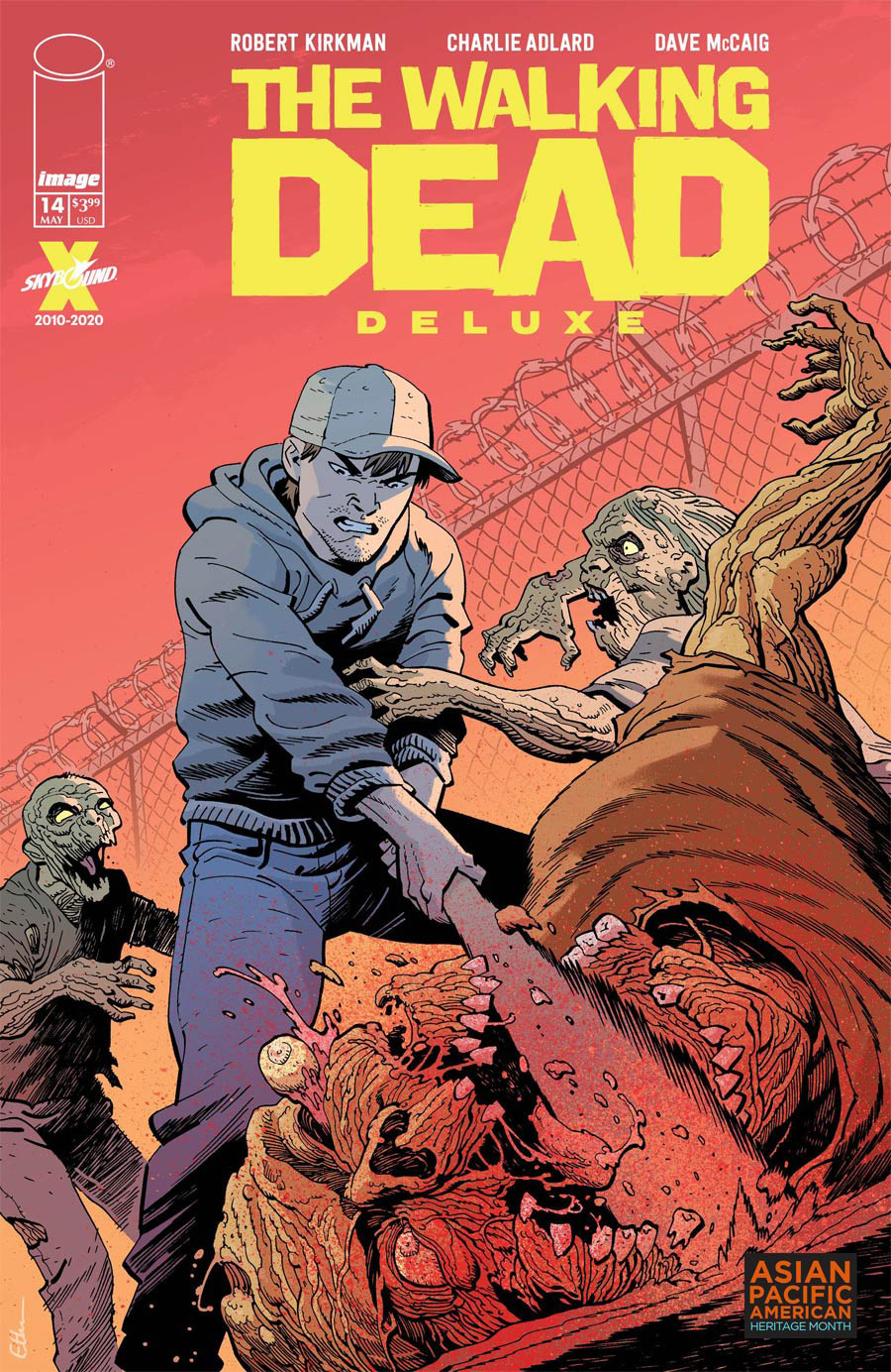Walking Dead Deluxe #14 Cover D Variant Ethan Young AAPI Cover (Limit 1 Per Customer)