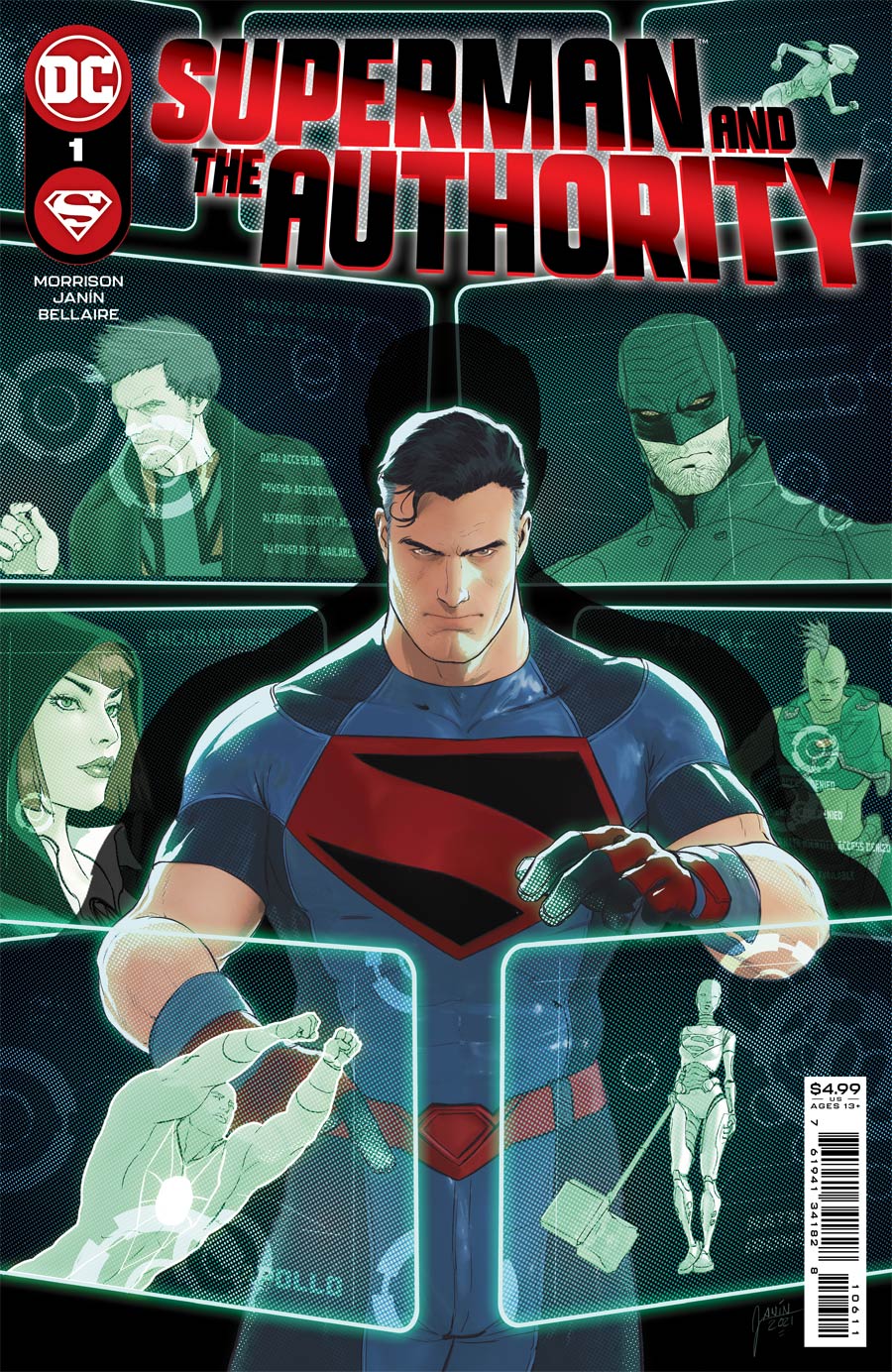 Superman And The Authority #1 Cover A Regular Mikel Janin Cover