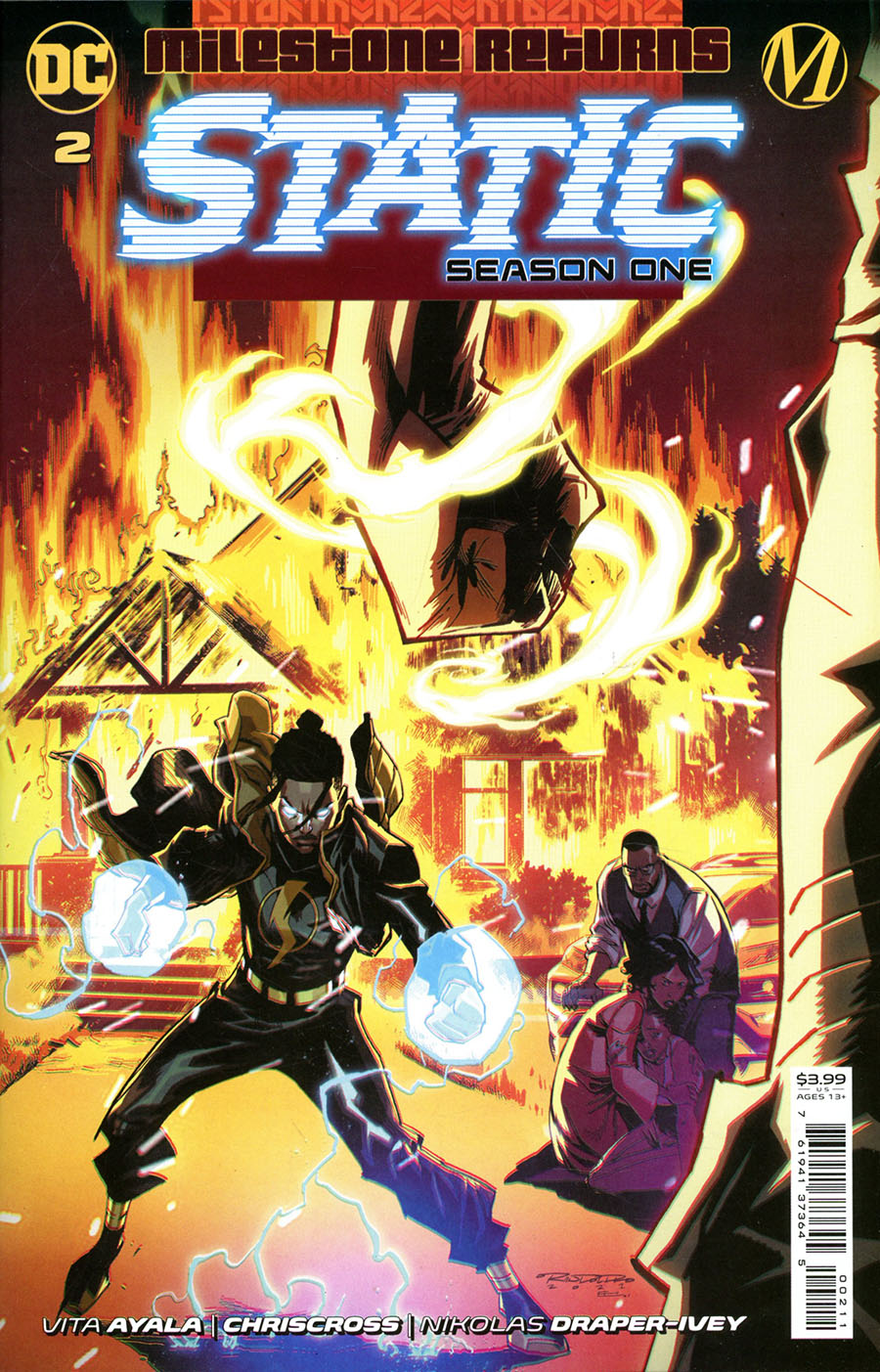 Static Season One #2 Cover A Regular Khary Randolph Cover