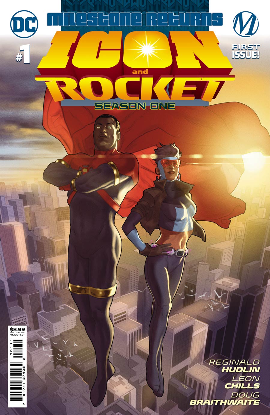 Icon & Rocket Season One #1 Cover A Regular Taurin Clarke Cover