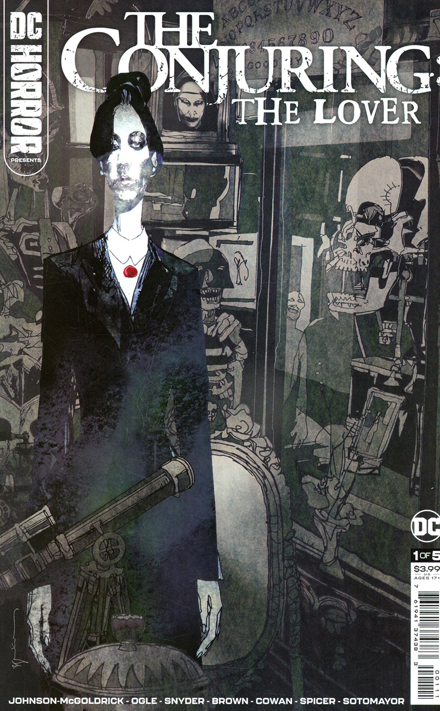 DC Horror Presents The Conjuring The Lover #1 Cover A Regular Bill Sienkiewicz Cover