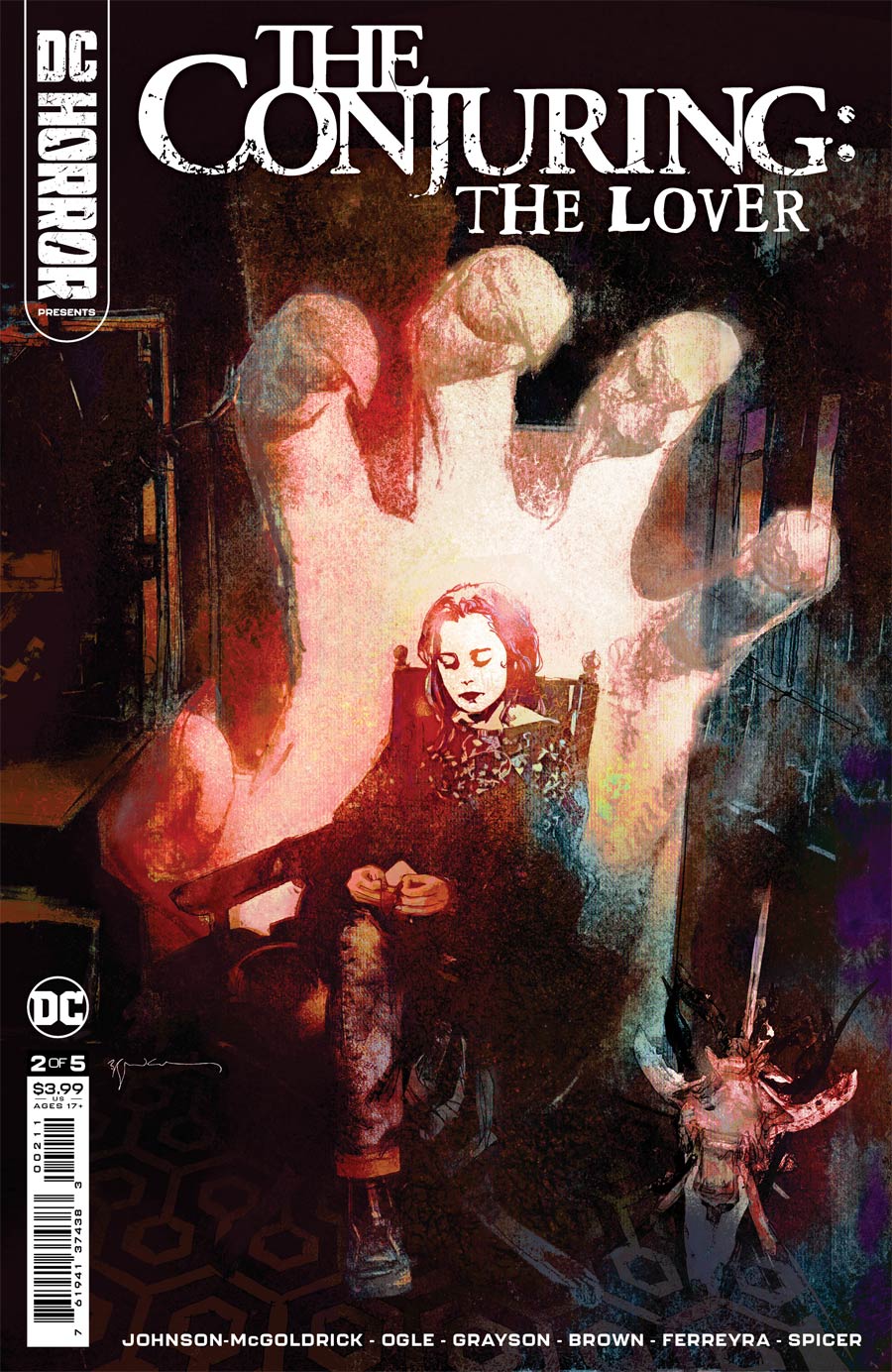 DC Horror Presents The Conjuring The Lover #2 Cover A Regular Bill Sienkiewicz Cover