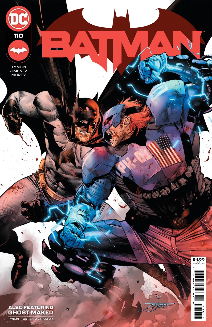 Batman Vol 3 #110 Cover A Regular Jorge Jimenez Cover