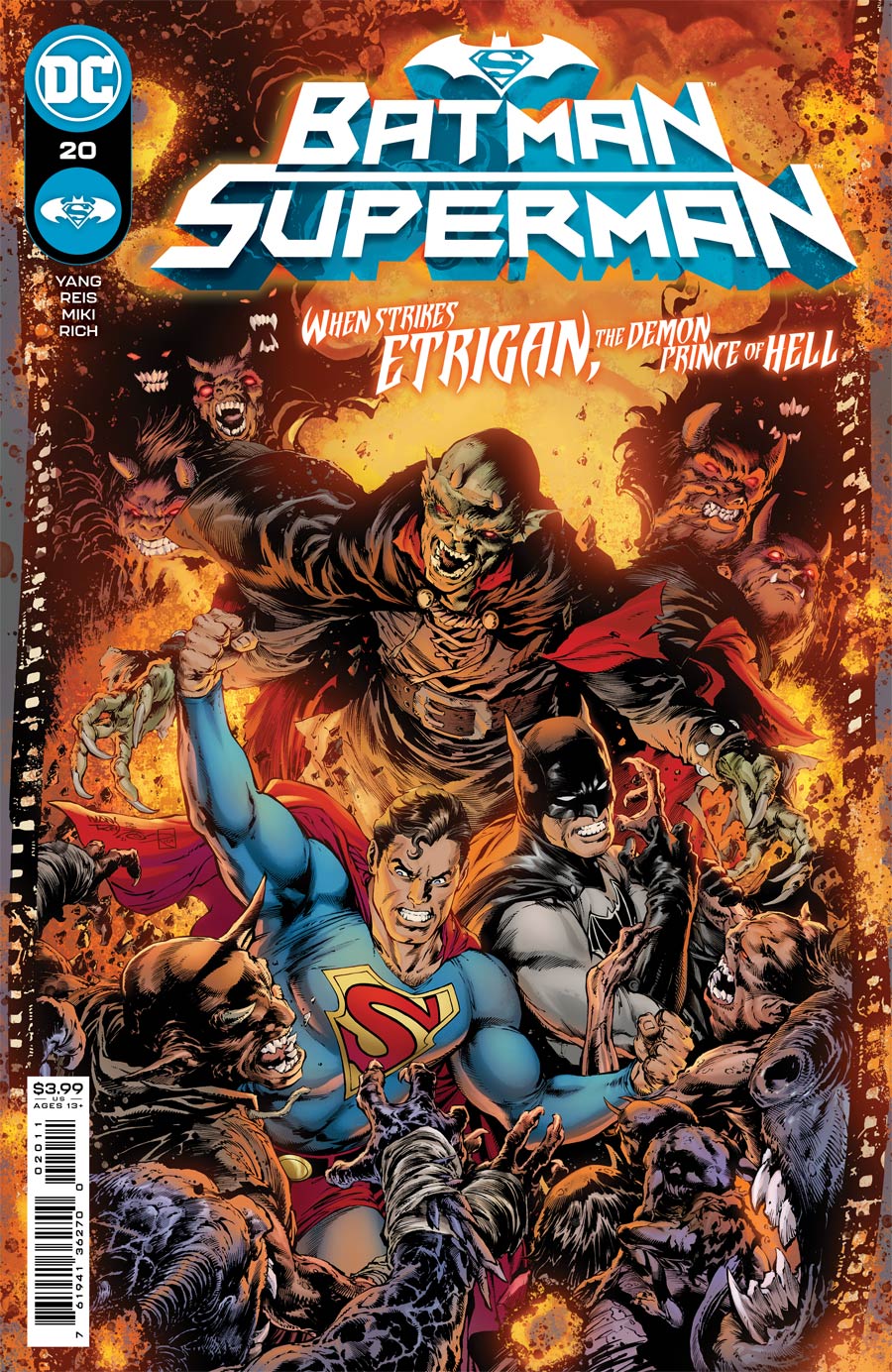 Batman Superman Vol 2 #20 Cover A Regular Ivan Reis & Danny Miki Cover