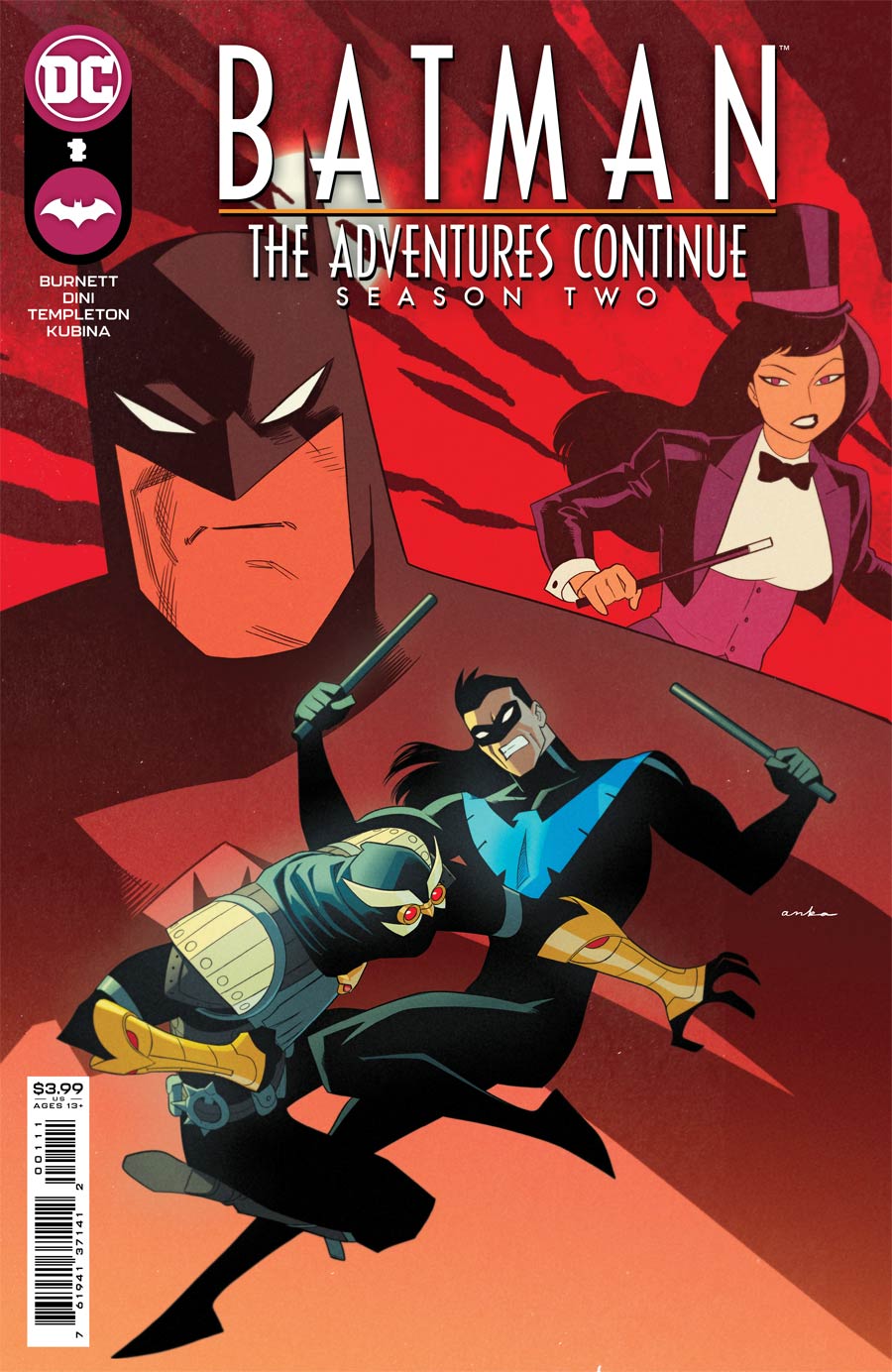 Batman The Adventures Continue Season II #2 Cover A Regular Kris Anka Cover