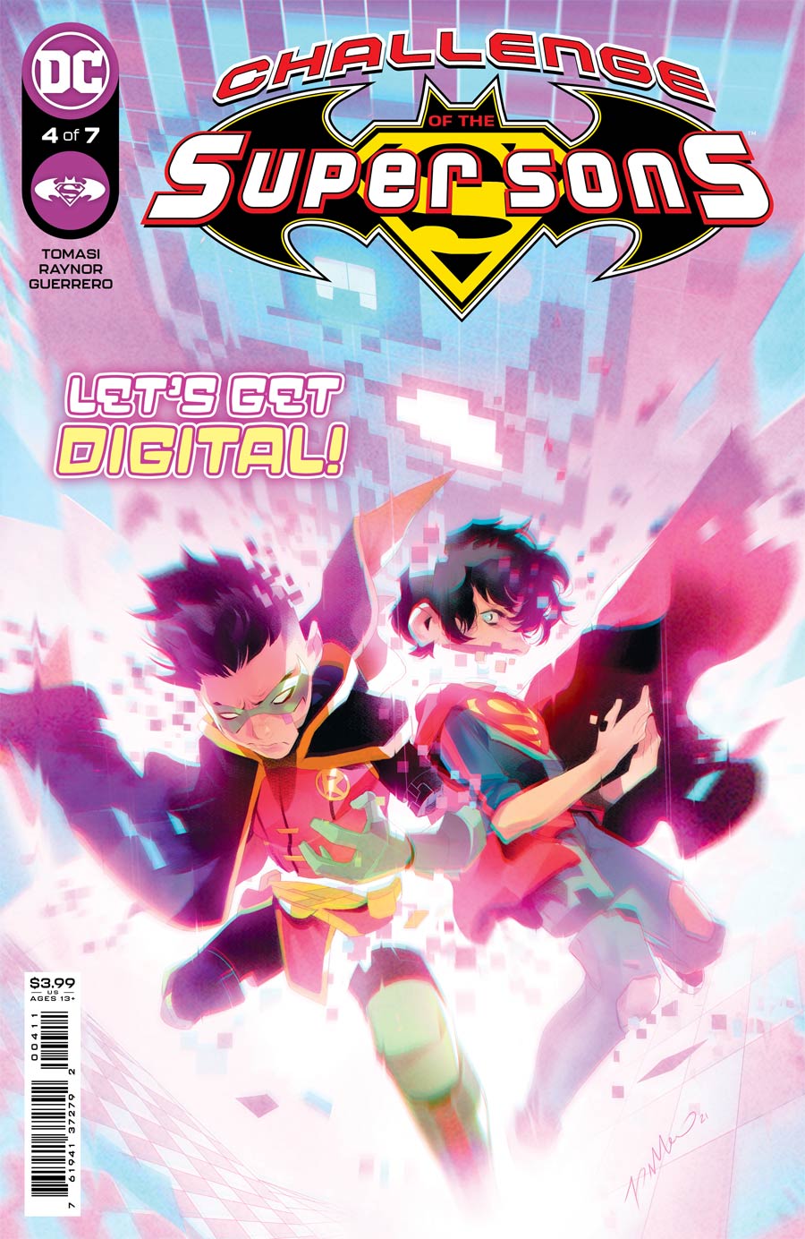 Challenge Of The Super Sons #4 Cover A Regular Simone Di Meo Cover