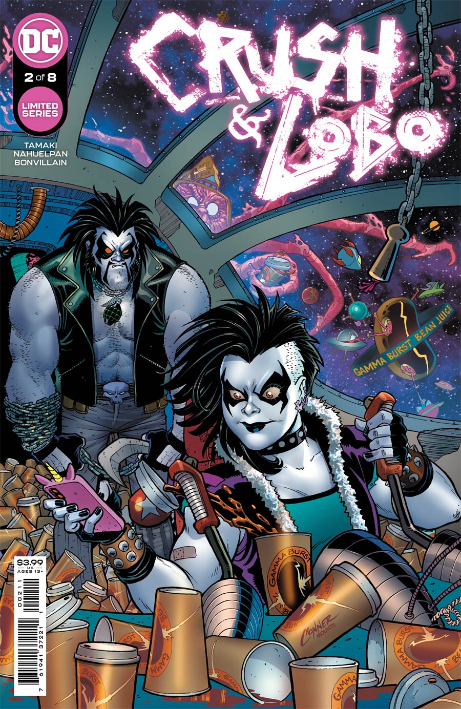 Crush & Lobo #2 Cover A Regular Amanda Conner Cover