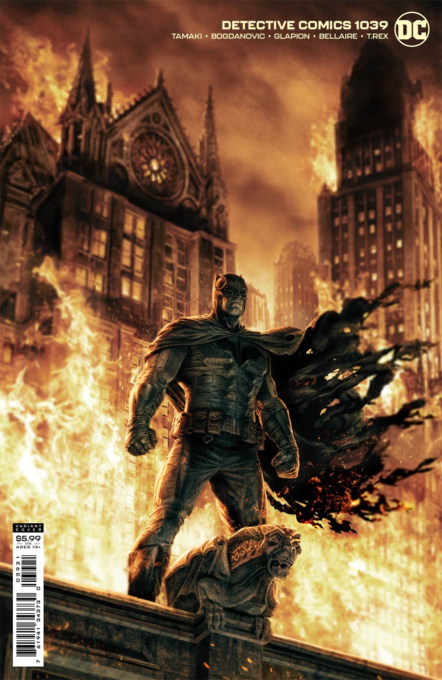 Detective Comics Vol 2 #1039 Cover B Variant Lee Bermejo Card Stock Cover