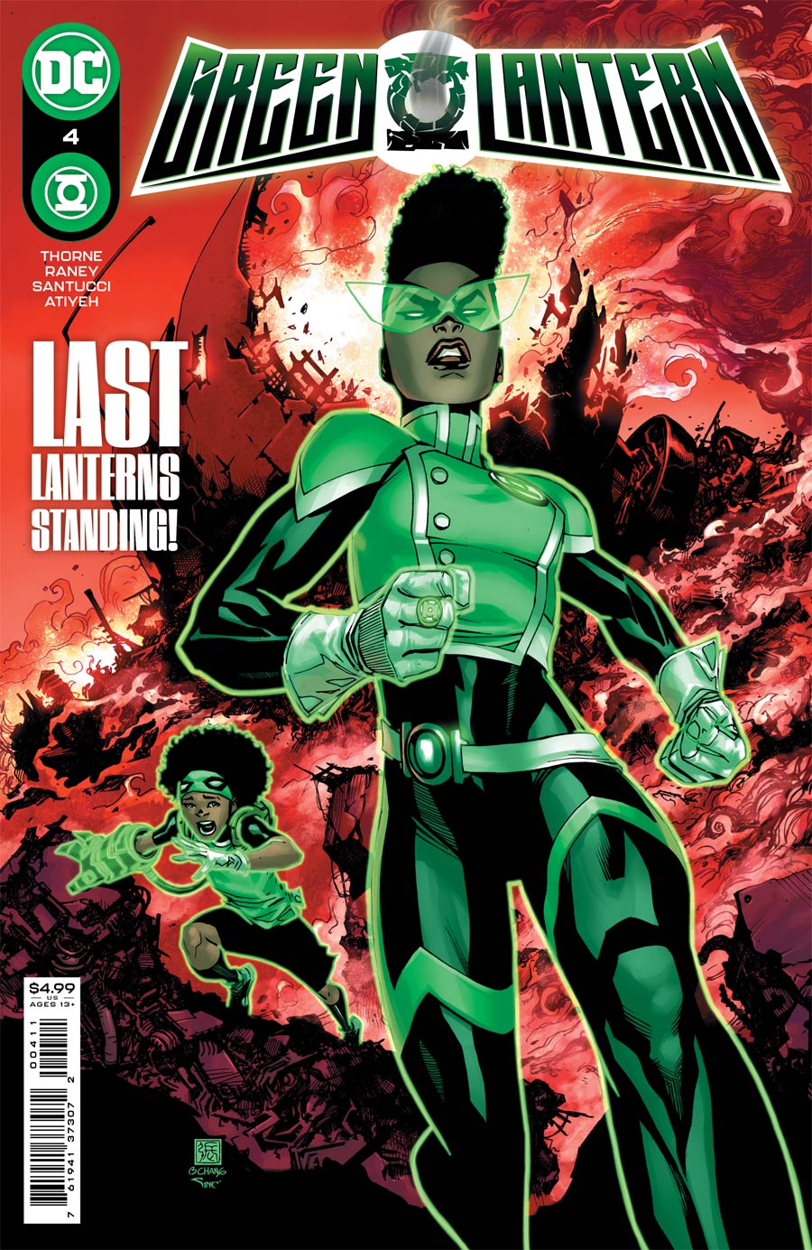 Green Lantern Vol 7 #4 Cover A Regular Bernard Chang Cover