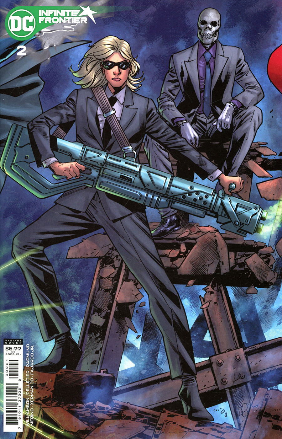Infinite Frontier #2 Cover B Variant Bryan Hitch Card Stock Cover