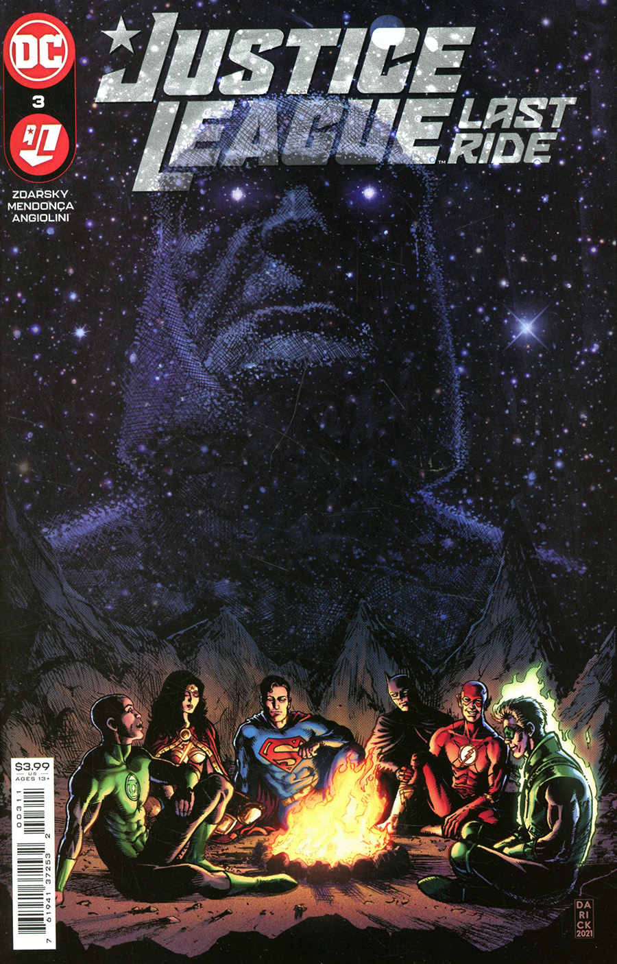 Justice League Last Ride #3 Cover A Regular Darick Robertson Cover