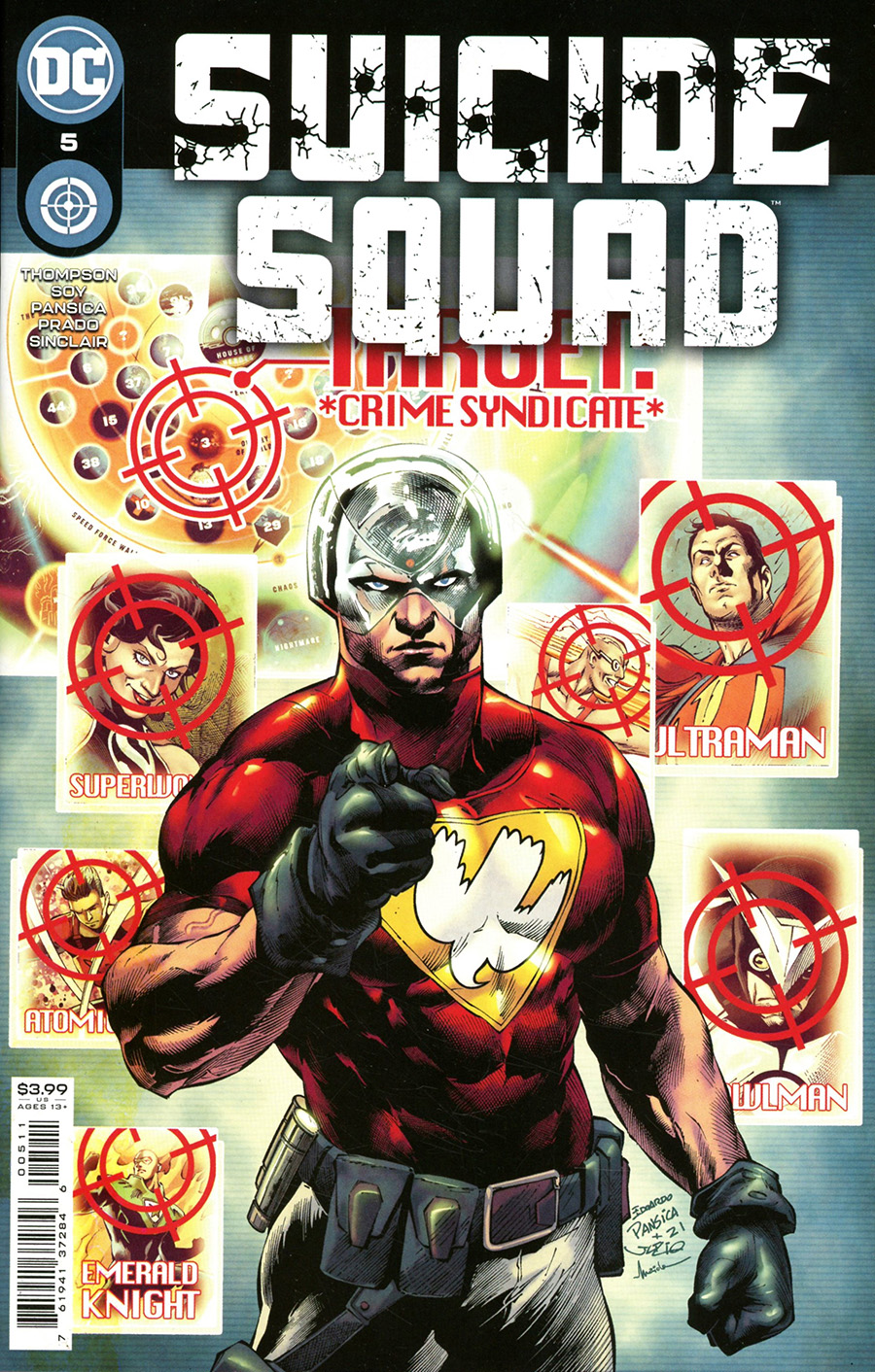 Suicide Squad Vol 6 #5 Cover A Regular Eduardo Pansica Cover