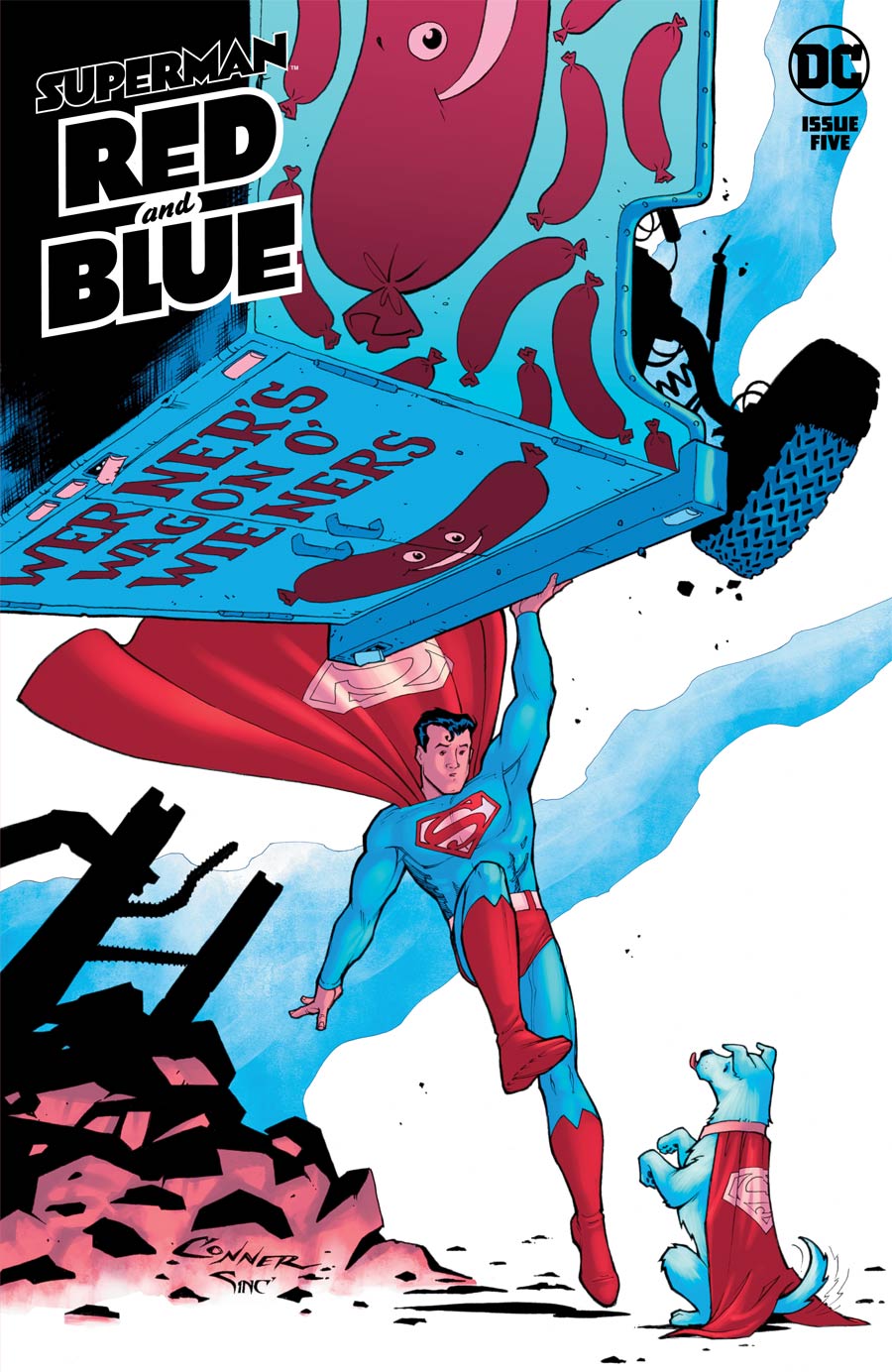Superman Red & Blue #5 Cover A Regular Amanda Conner Cover