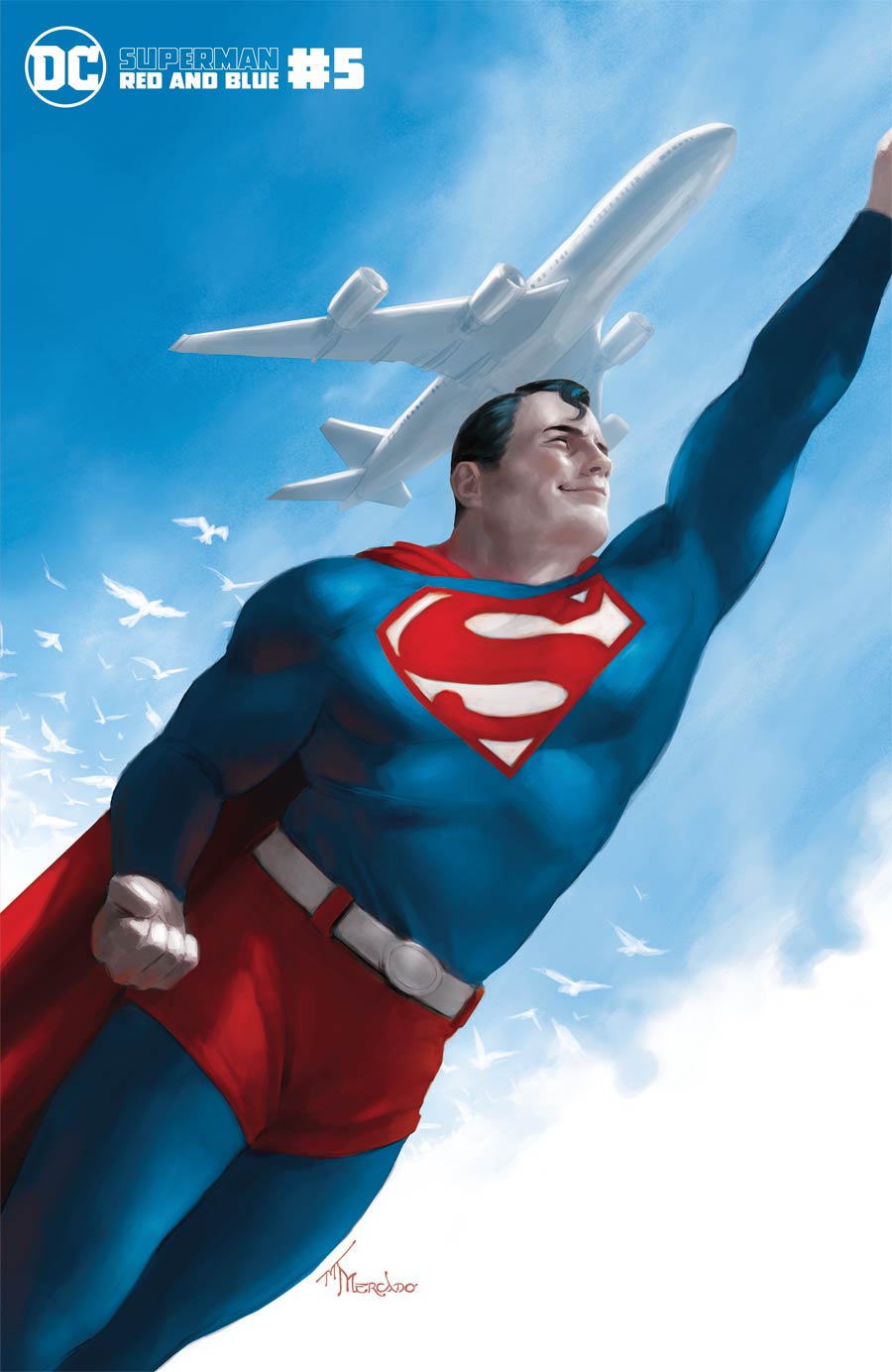 Superman Red & Blue #5 Cover C Variant Miguel Mercado Cover