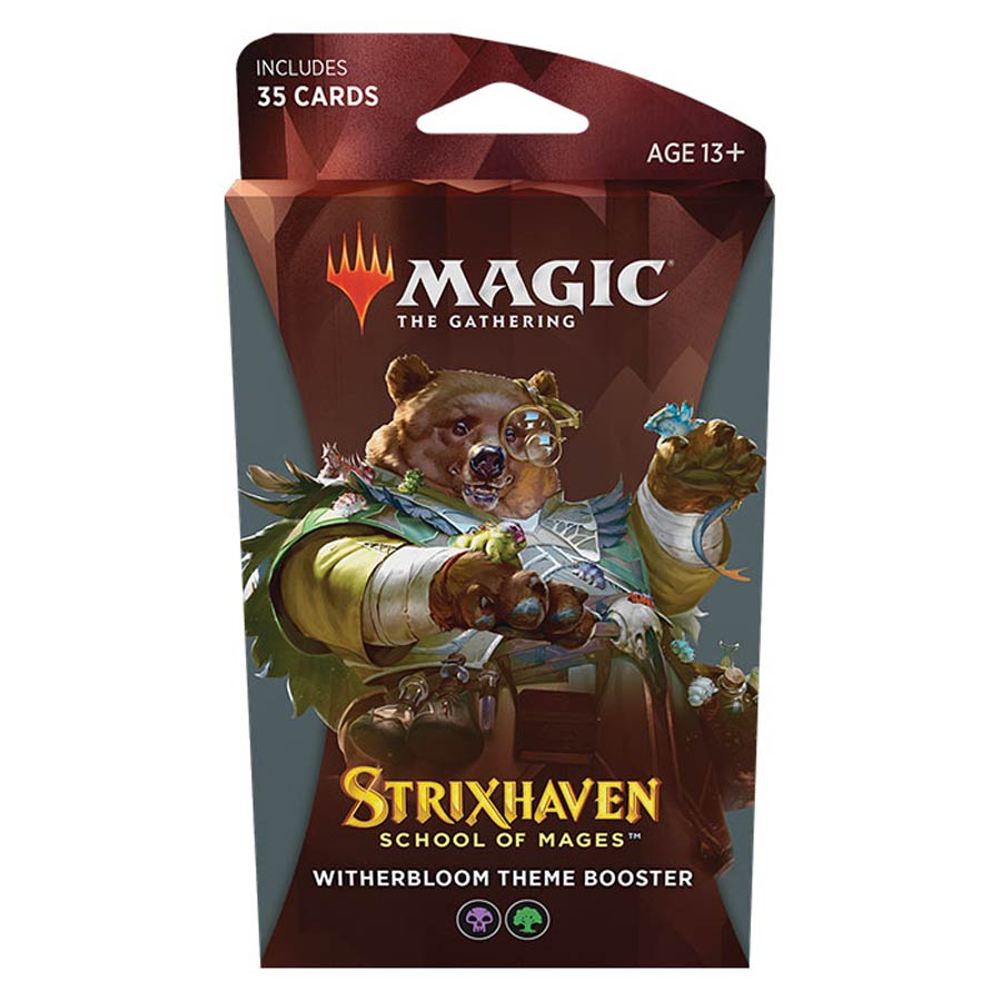 Magic The Gathering Strixhaven School Of Mages Theme Booster - Witherbloom