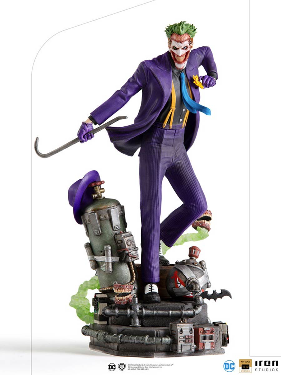 DC The Joker Deluxe 1/10 Scale Art Scale Statue