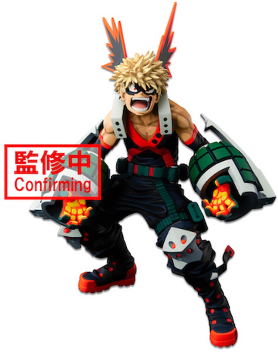 My Hero Academia Banpresto World Figure Colosseum Modeling Academy Super Master Stars Piece - Katsuki Bakugo (Two Dimensions Version)