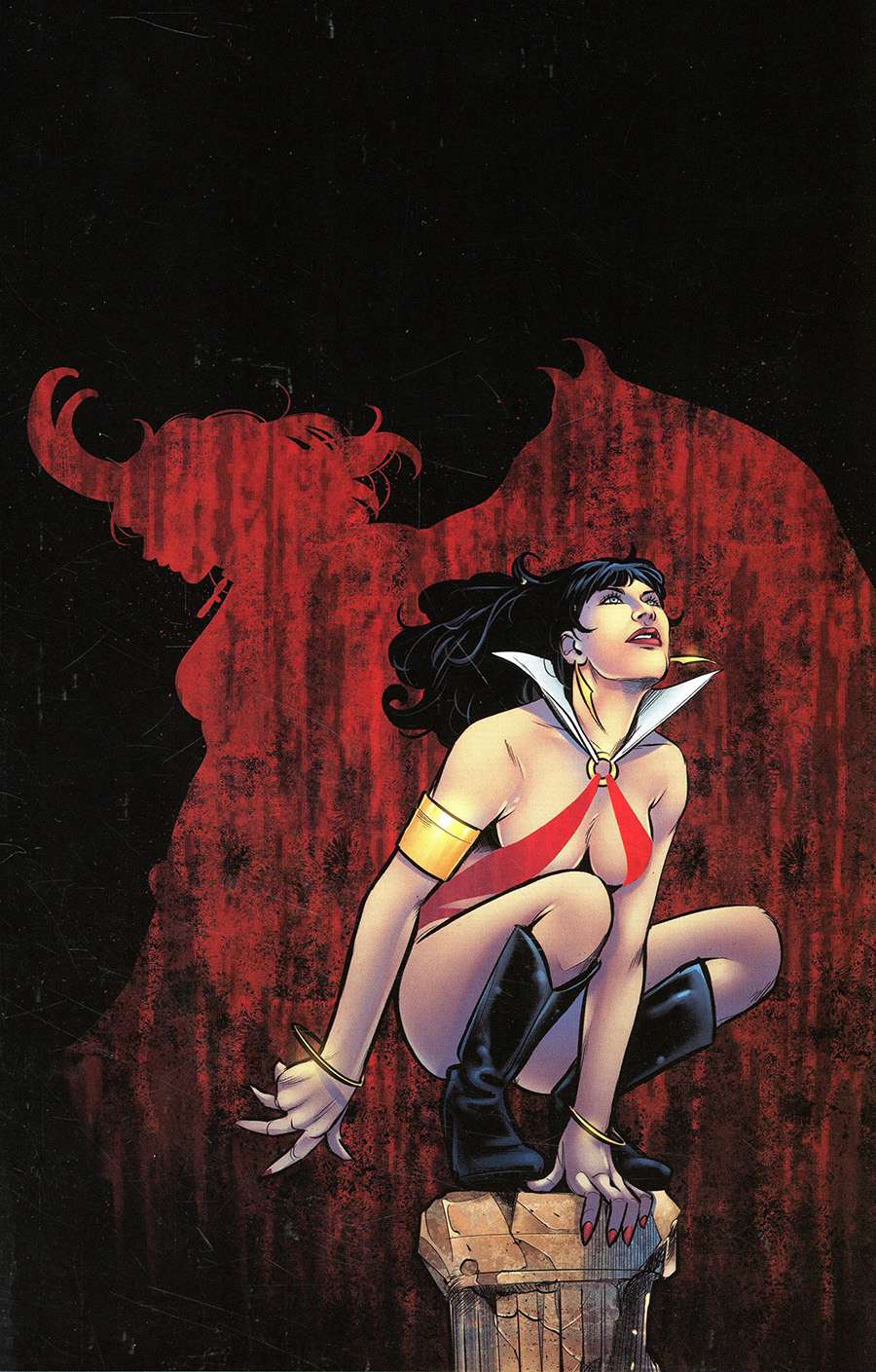 Vampirella vs Purgatori #3 Cover H Variant Alvaro Sarraseca Virgin Cover
