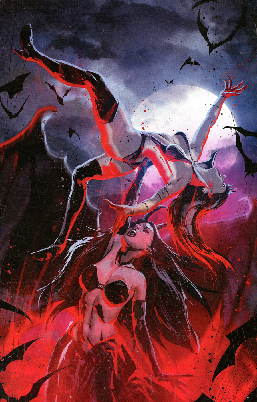 Vampirella vs Purgatori #3 Cover J Incentive Szymon Kudranski Virgin Cover