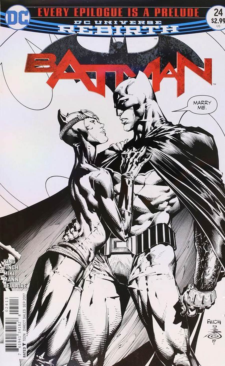 Batman vol 3 #24 Cover E 3rd Printing