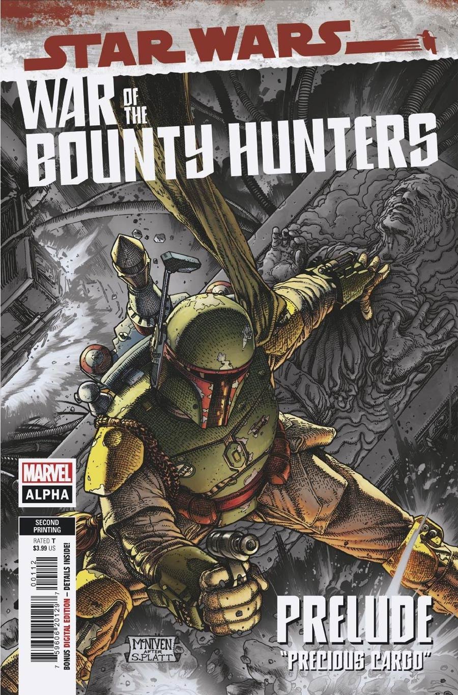 Star Wars War Of The Bounty Hunters Alpha #1 (One Shot) Cover H 2nd Ptg Variant Cover