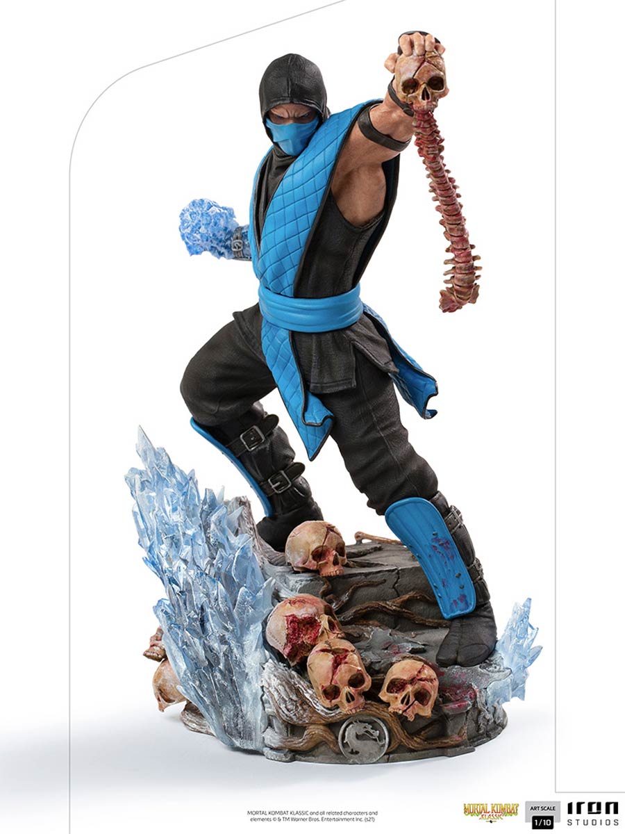 Mortal Kombat Sub-Zero 1/10 Art Scale Statue