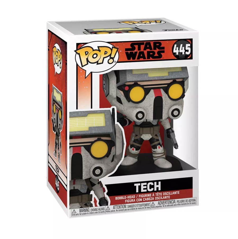 POP Star Wars Bad Batch Tech Vinyl Bobble Head