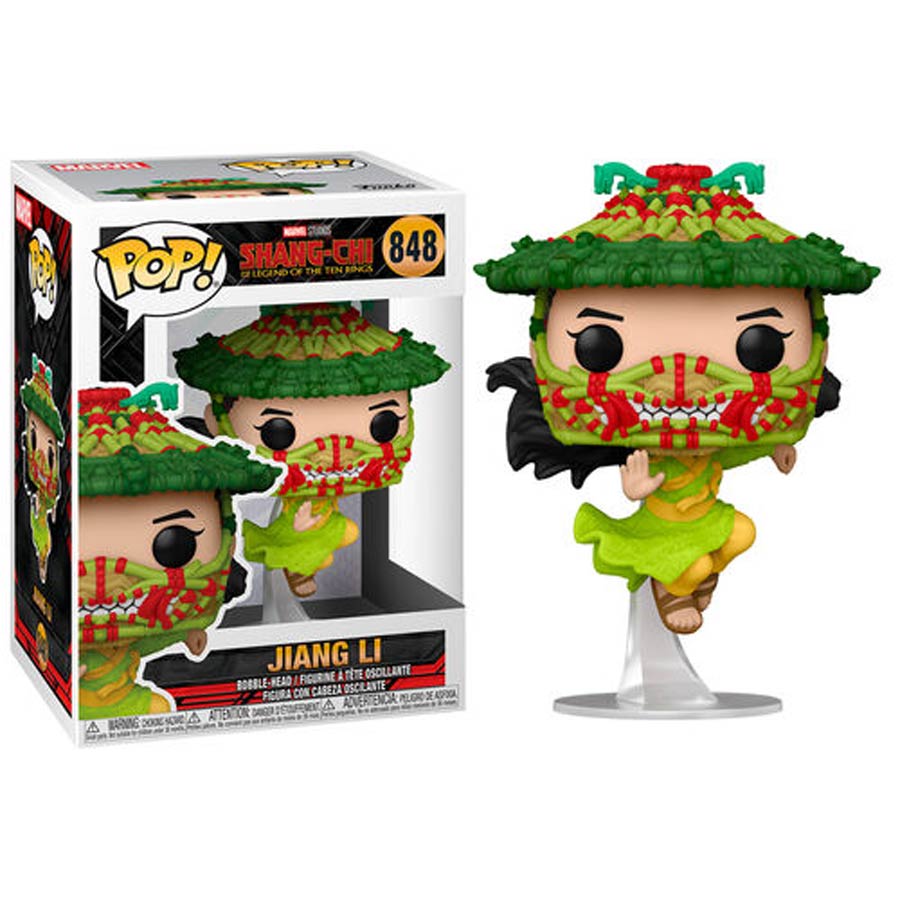 POP Marvel 848 Shang-Chi And The Legend Of The Ten Rings Jiang Li Vinyl Bobble Head