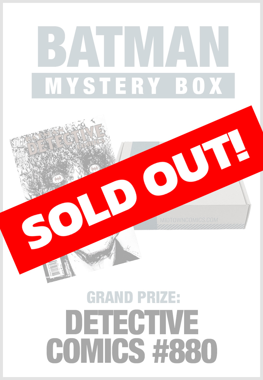 SOLD OUT - Midtown Comics Mystery Box - Batman #2 (Purchase for a chance to win Detective Comics #880)