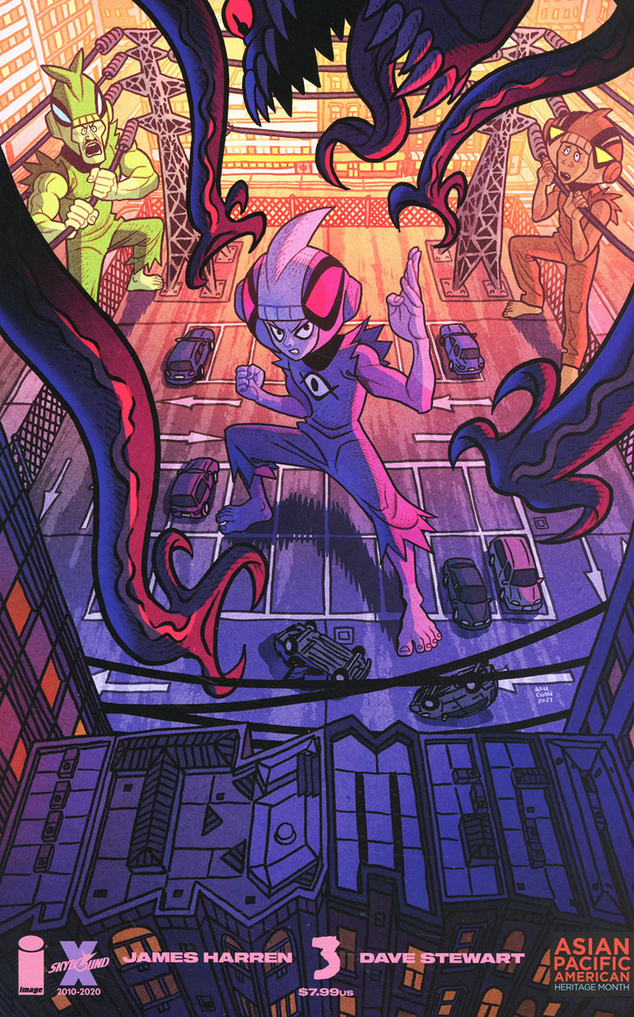 Ultramega By James Harren #3 Cover E Variant AAPI Cover