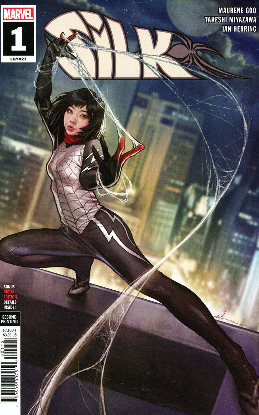 Silk Vol 3 #1 Cover H 2nd Ptg Stonehouse Variant Cover