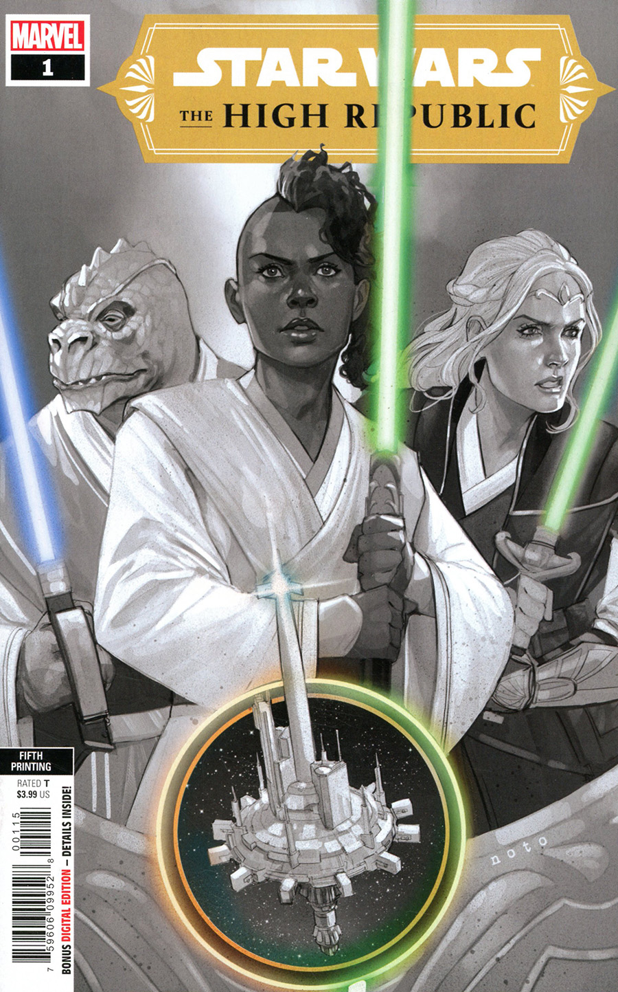Star Wars The High Republic #1 Cover J 5th Ptg Variant Cover
