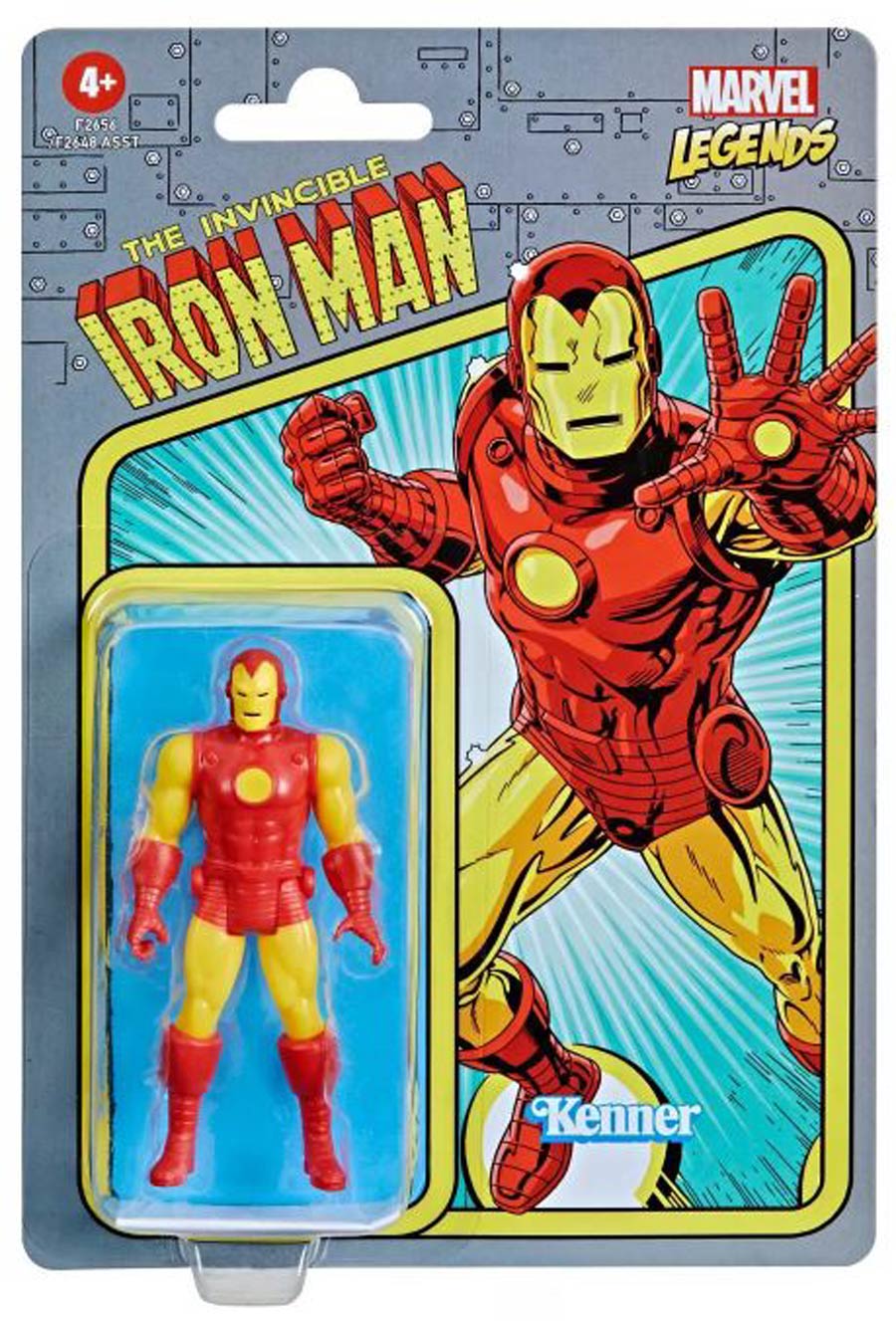 Marvel Vintage Series 2021 3.75-Inch Action Figure Wave 2 - Iron Man