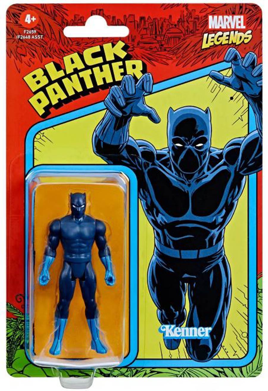 Marvel Vintage Series 2021 3.75-Inch Action Figure Wave 2 - Black Panther
