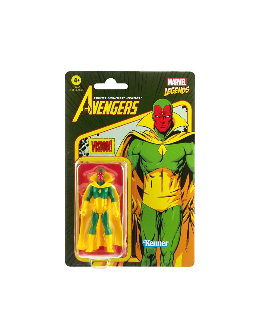 Marvel Vintage Series 2021 3.75-Inch Action Figure Wave 3 - Vision