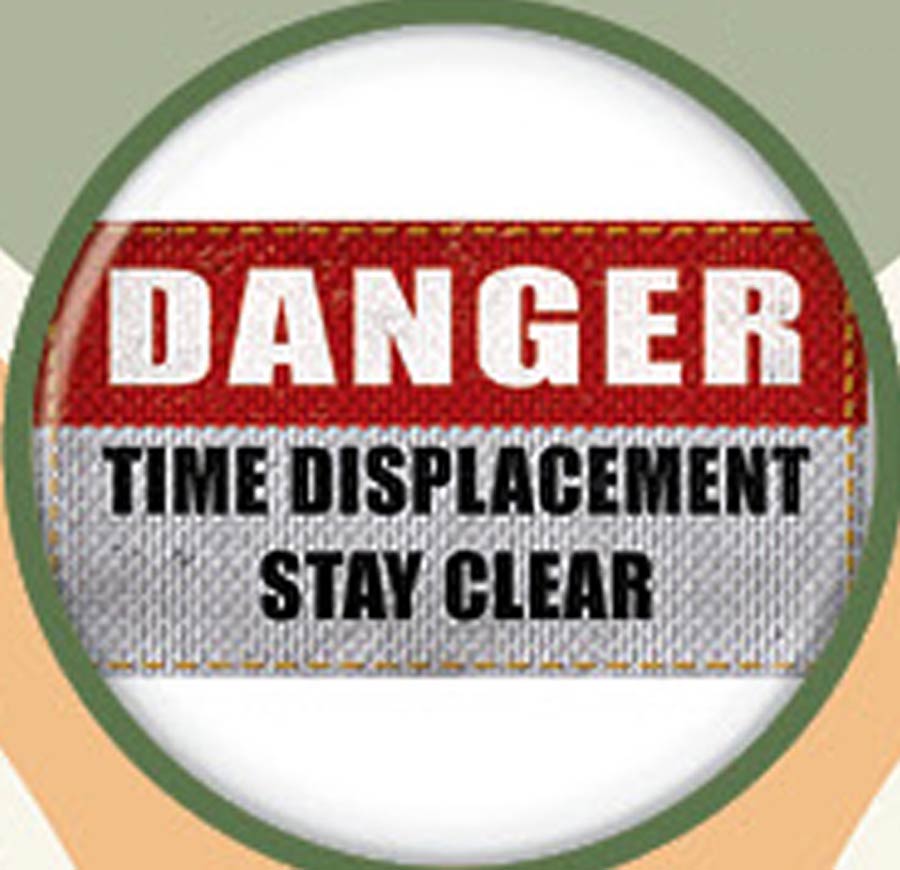 Marvel Comics Button 1.25-Inch Round - Loki Danger Time Displacement (88433)