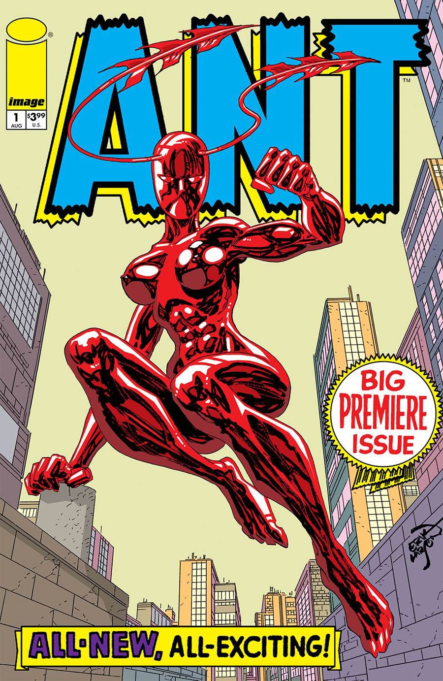 Ant Vol 3 #1 Cover A Regular Erik Larsen Cover