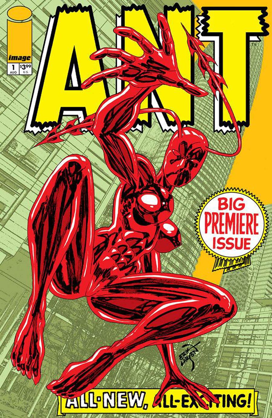 Ant Vol 3 #1 Cover D Variant Erik Larsen Cover