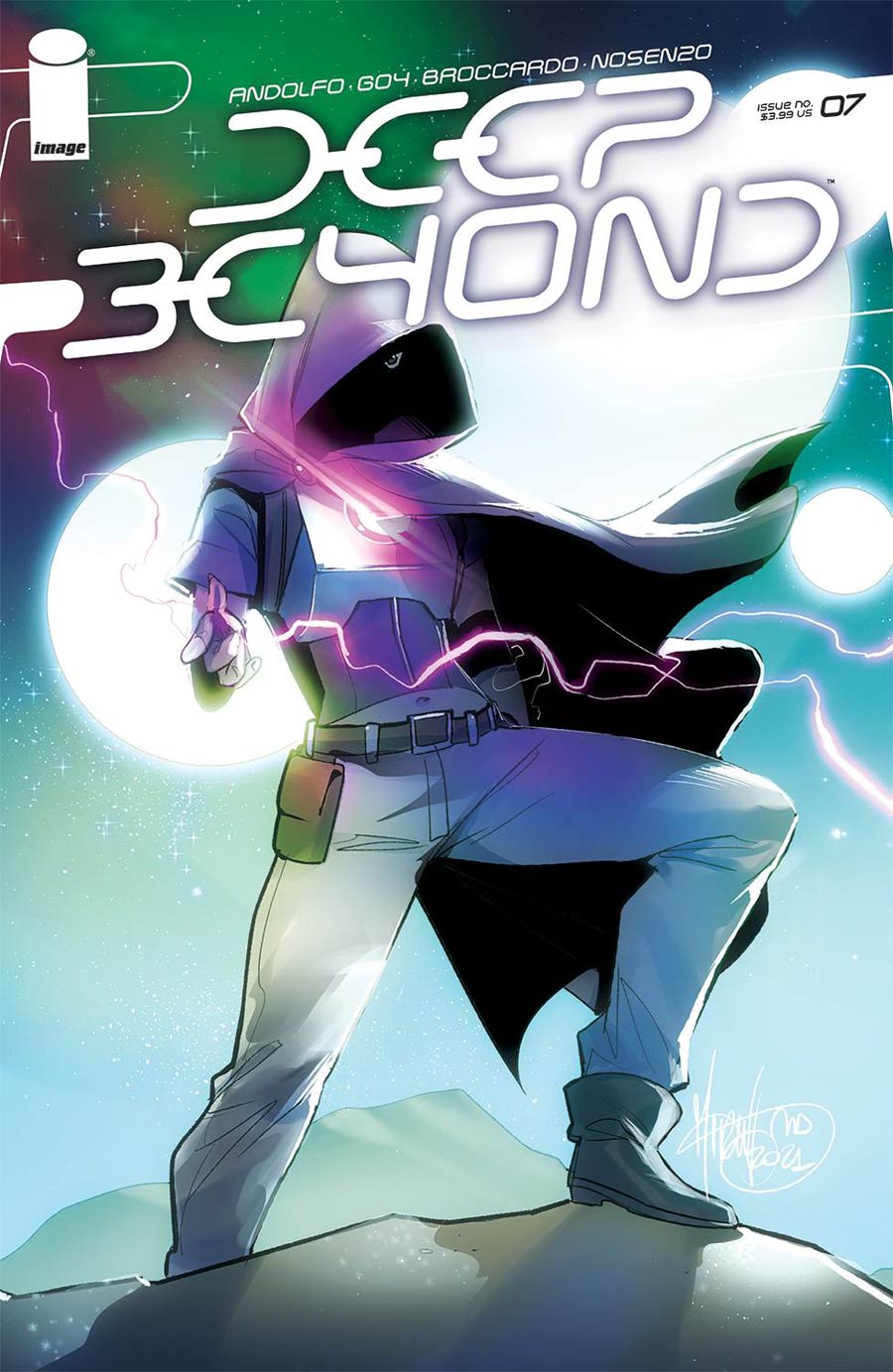 Deep Beyond #7 Cover B Variant Mirka Andolfo Cover