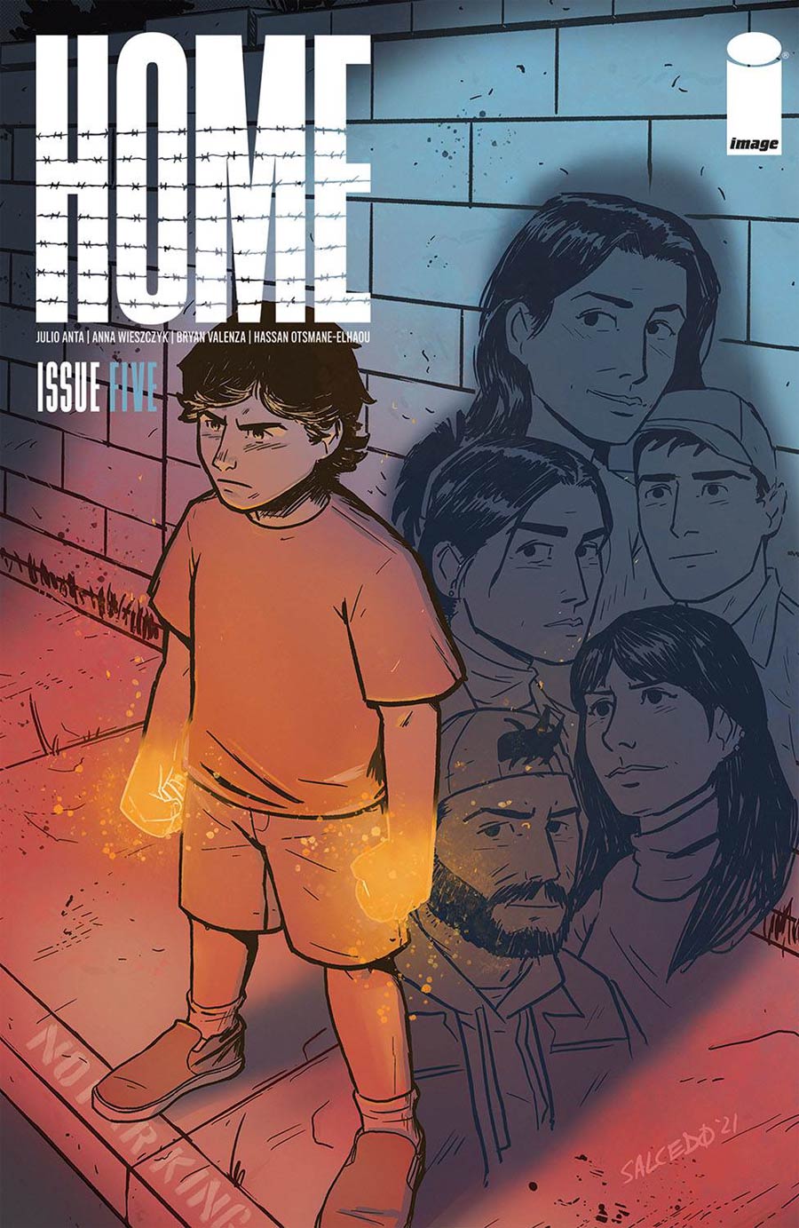 Home (Image Comics) #5 Cover B Variant Jacoby Salcedo Cover