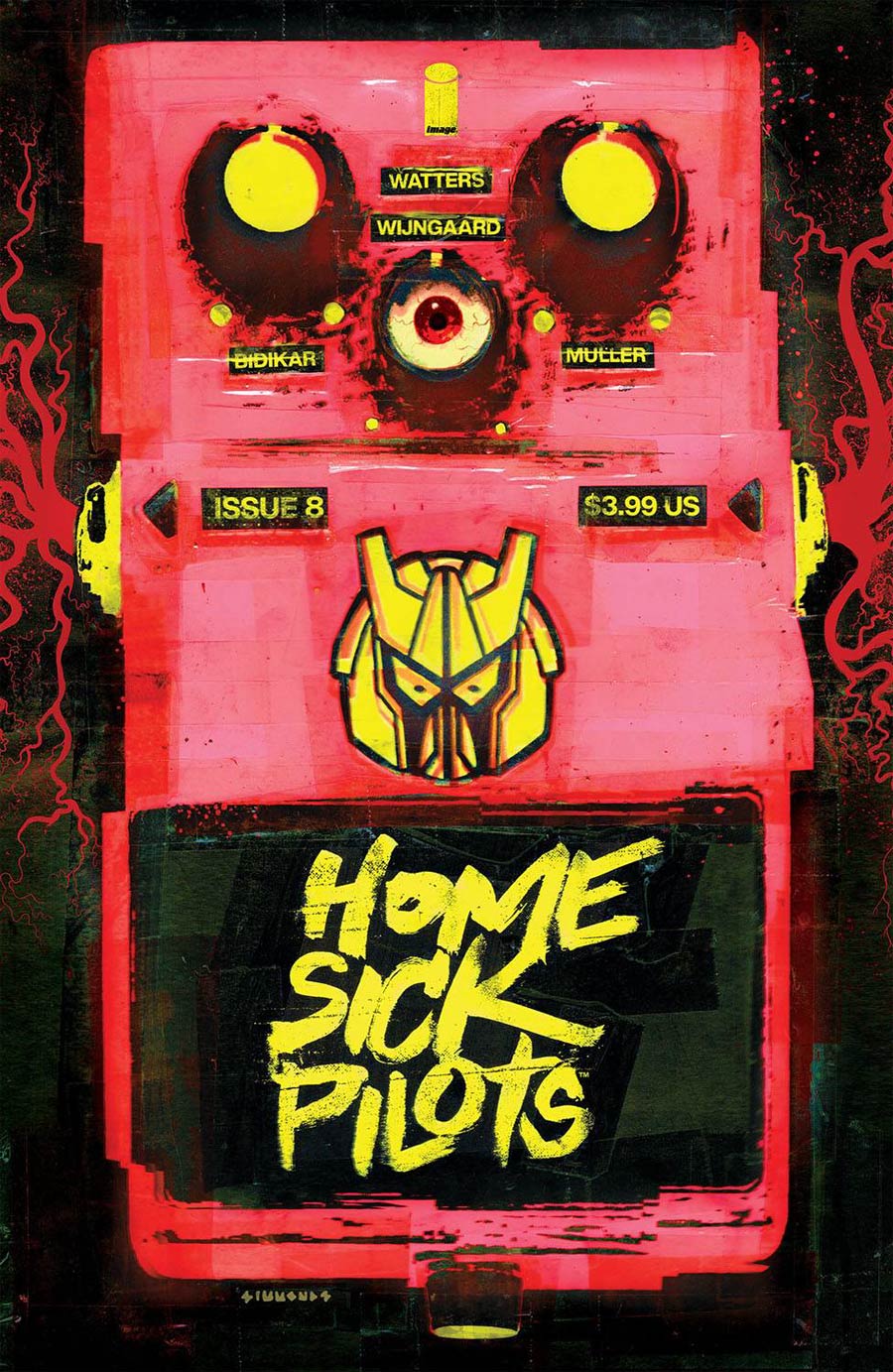 Home Sick Pilots #8 Cover B Variant Martin Simmonds Cover