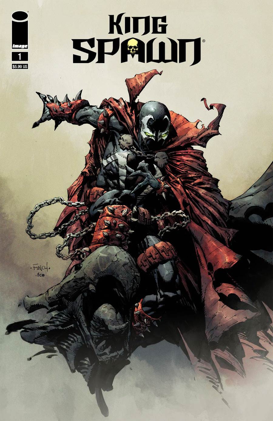 King Spawn #1 Cover C Variant David Finch Cover