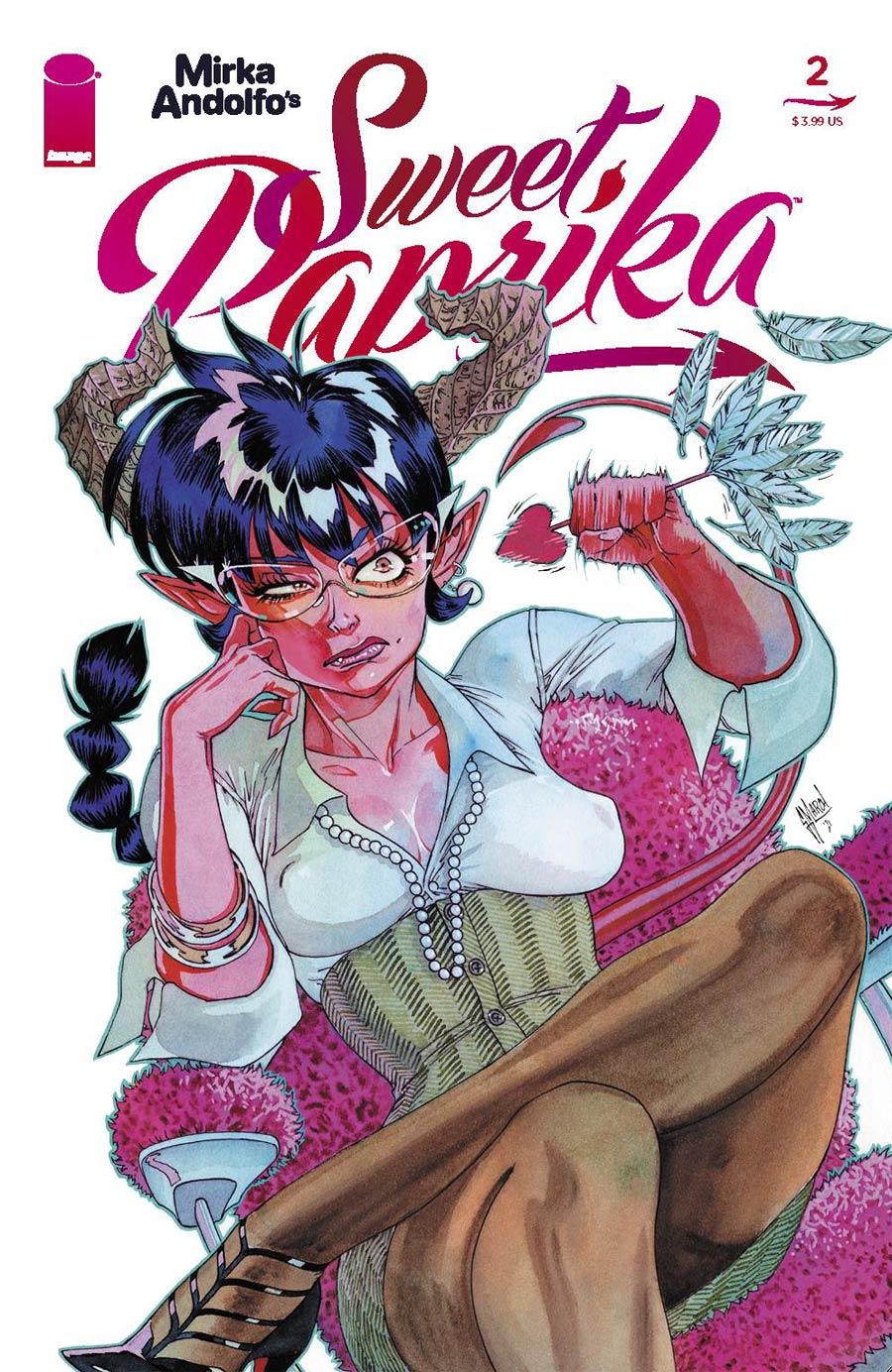 Mirka Andolfos Sweet Paprika #2 Cover C Variant Guillem March Cover (Limit 1 Per Customer)