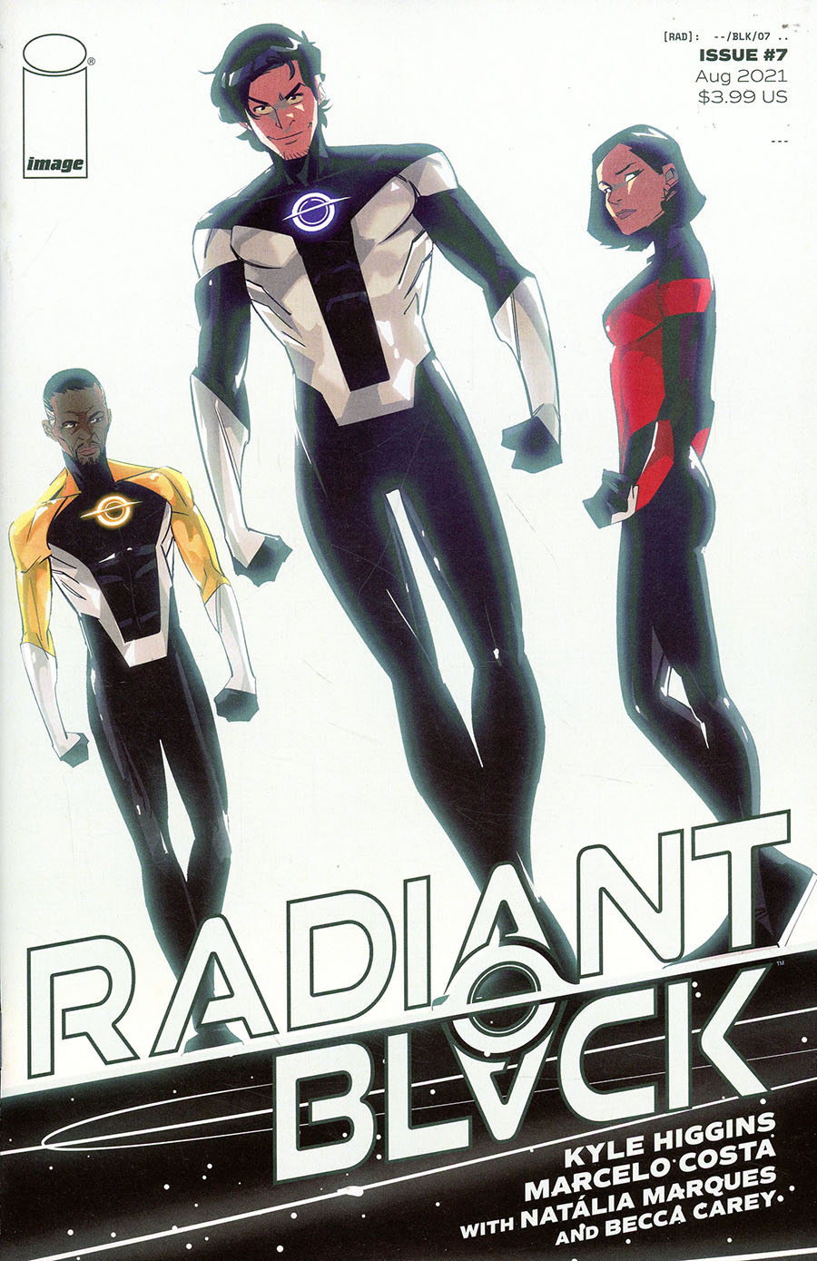 Radiant Black #7 Cover A Regular Daniele di Nicuolo Cover (Limit 1 Per Customer)