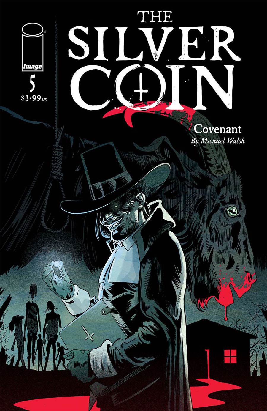 Silver Coin #5 Cover A Regular Michael Walsh Cover