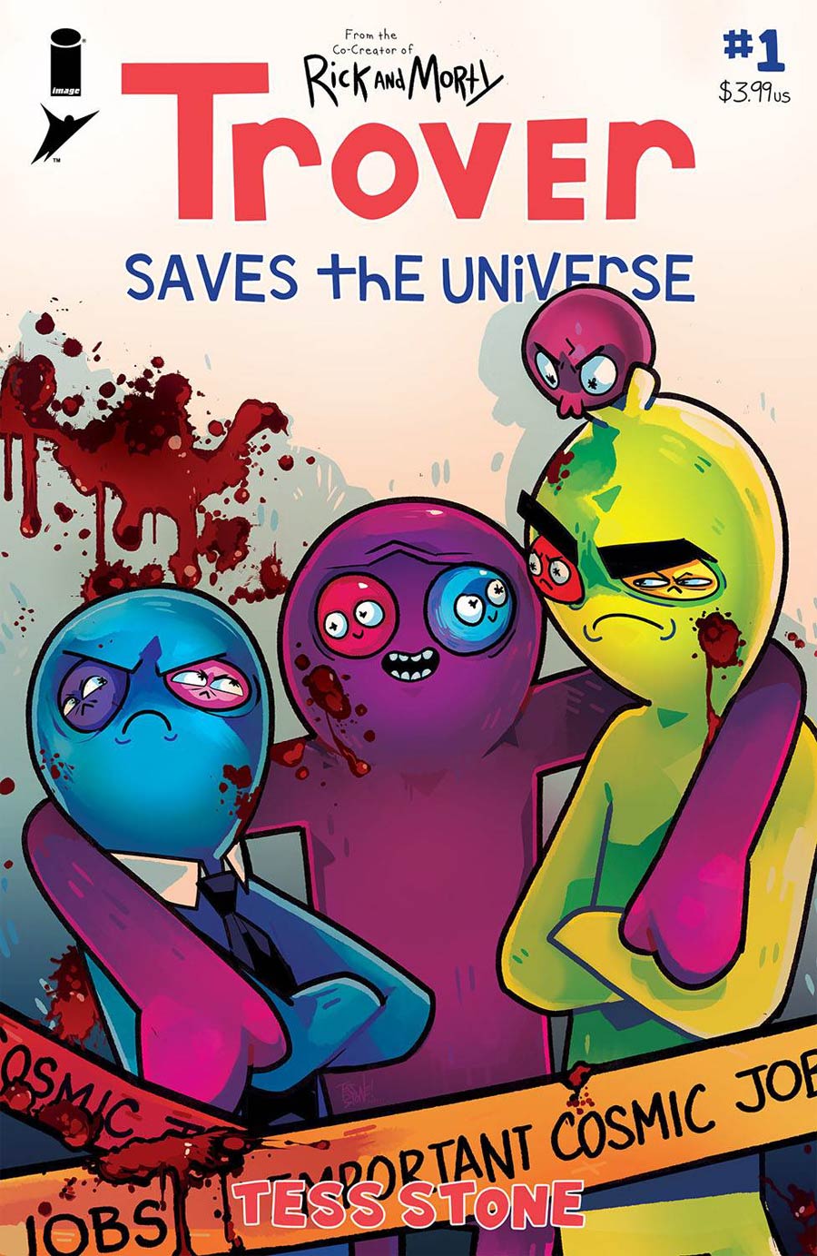 Trover Saves The Universe #1 Cover A Regular Tess Stone Cover