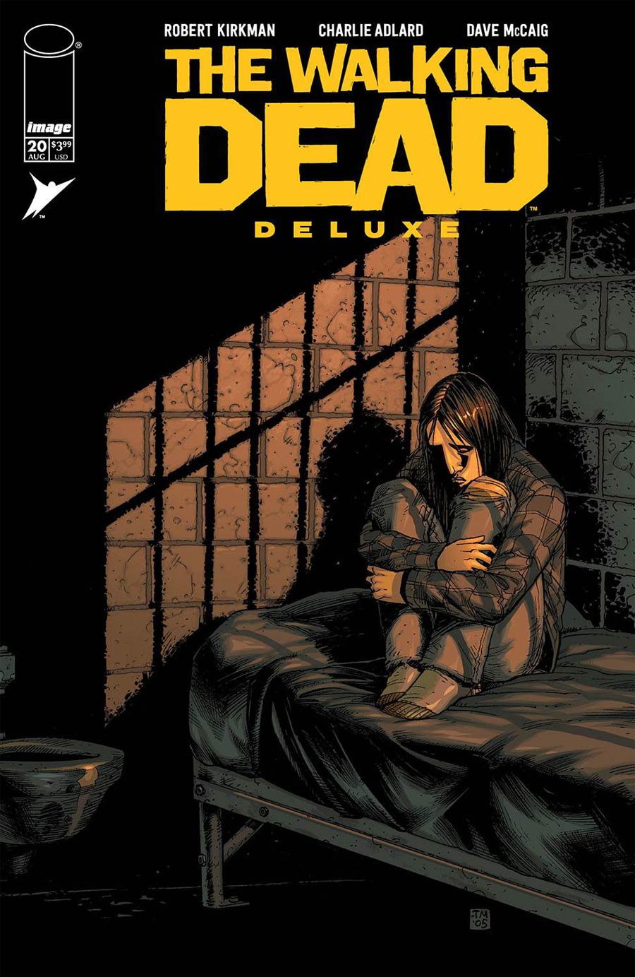 Walking Dead Deluxe #20 Cover B Variant Tony Moore & Dave McCaig Cover