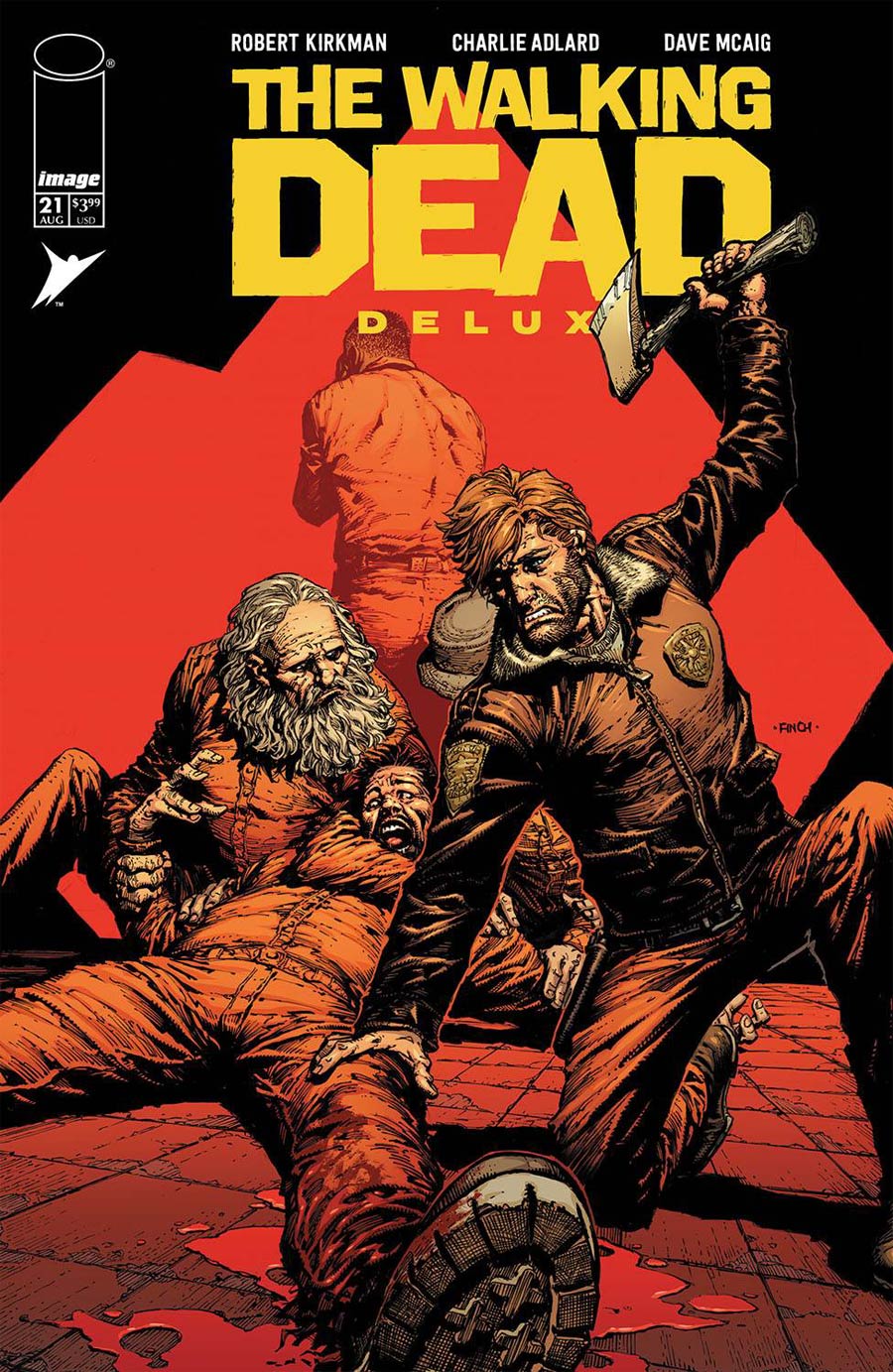 Walking Dead Deluxe #21 Cover A Regular David Finch & Dave McCaig Cover