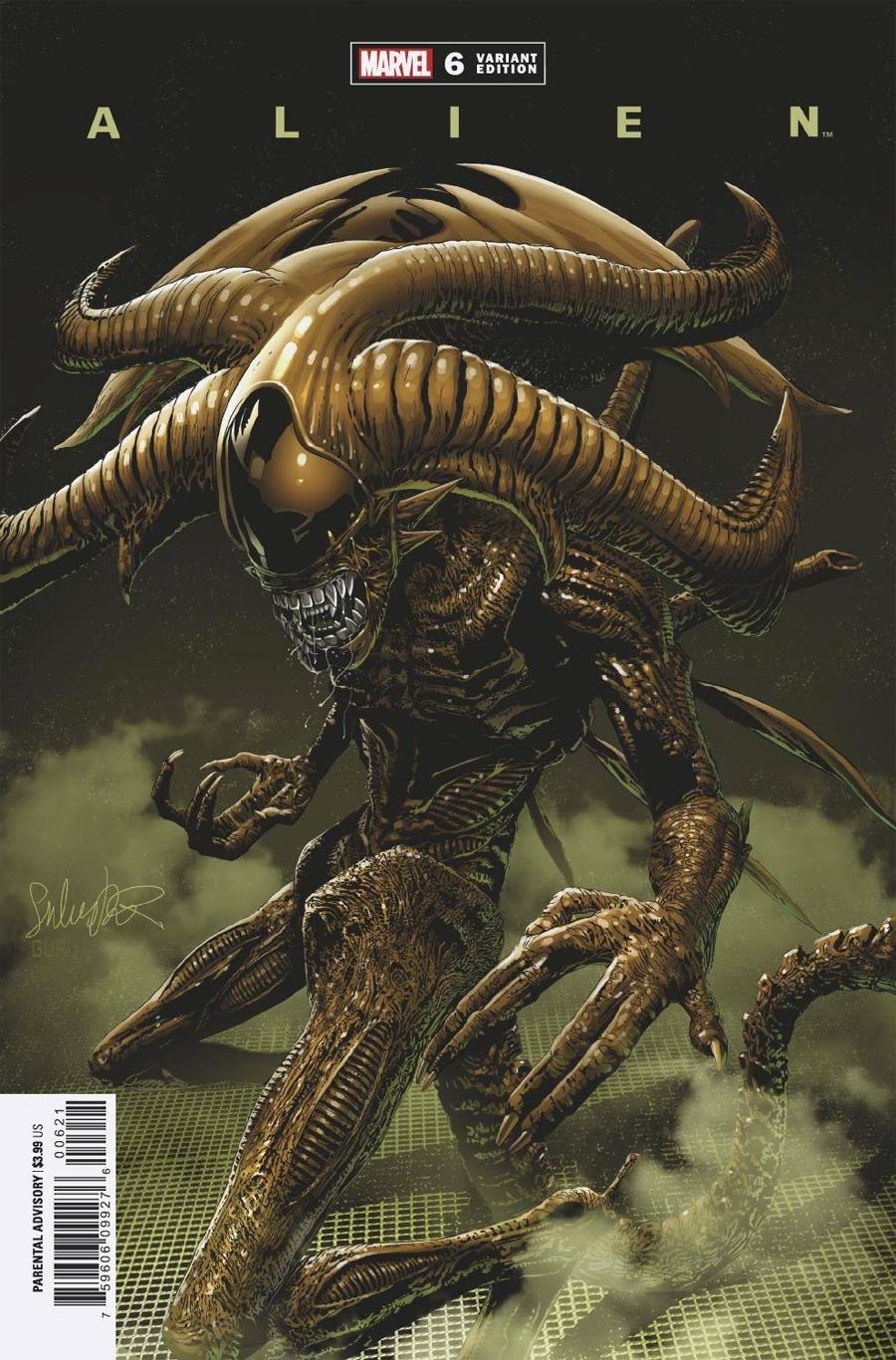 Alien #6 Cover B Variant Salvador Larroca Cover